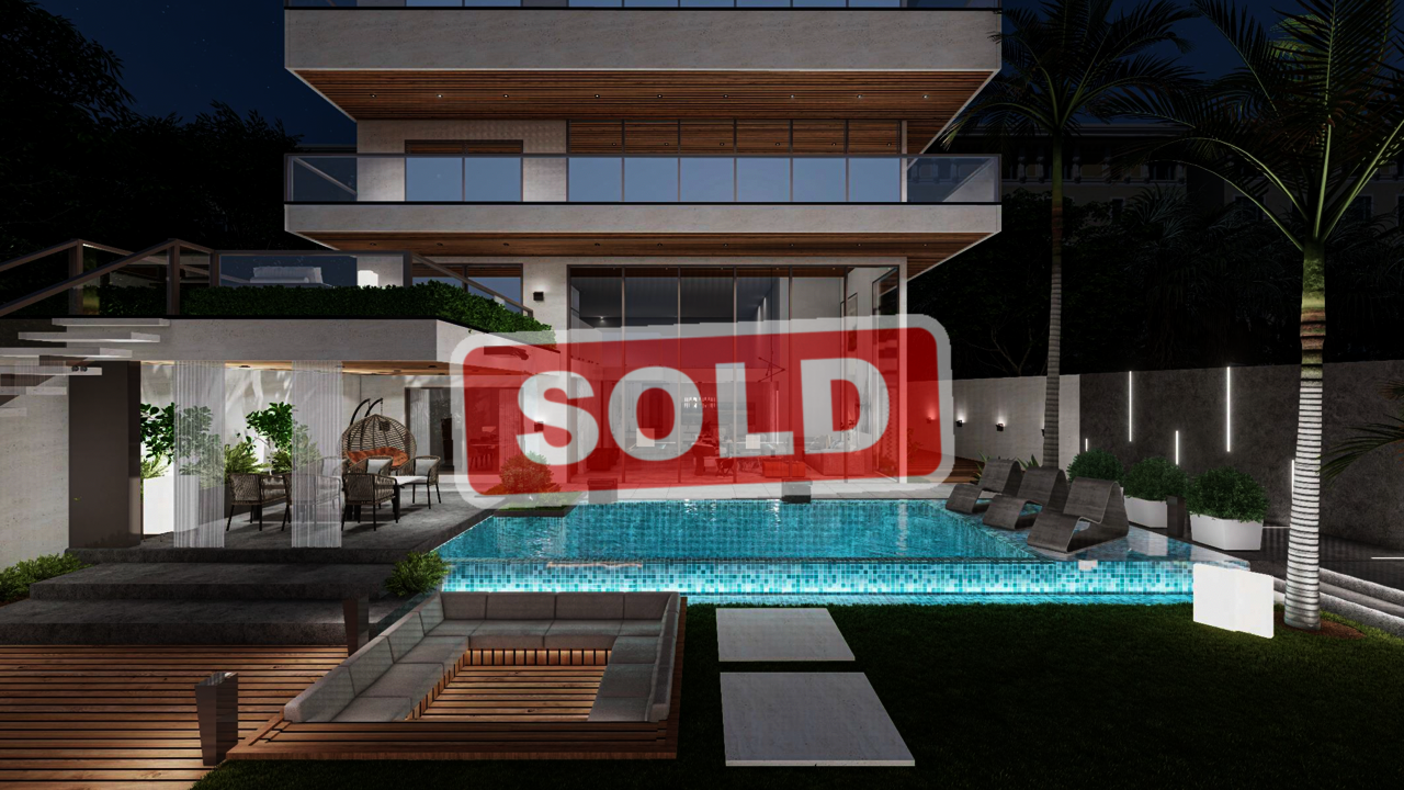 فيلا على البحر